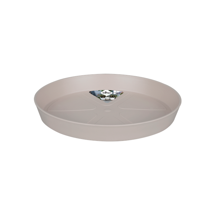 loft urban saucer round 17cm warm grey